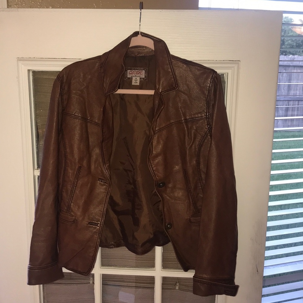 Leather jacket